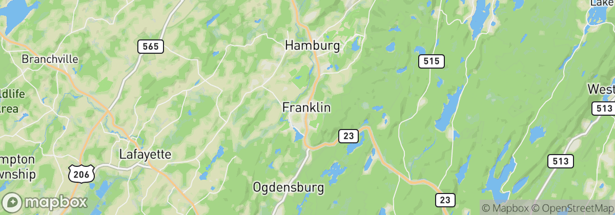 Map: Franklin, NJ