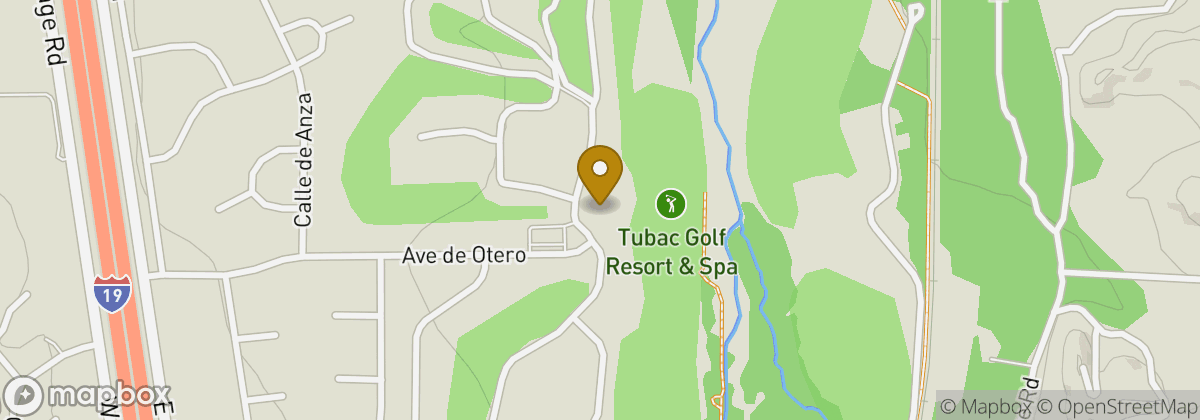 Map location: Tubac Golf Resort & Spa