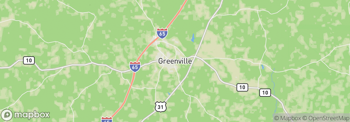 Map: Greenville, AL
