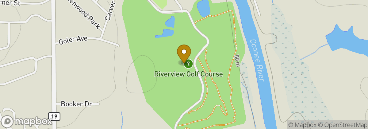 Map location: Riverview Golf Course