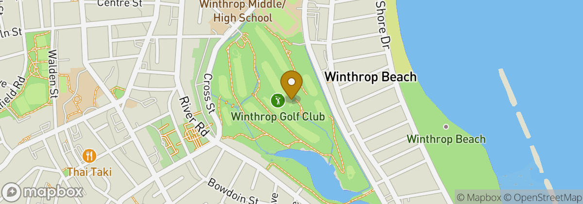 Map location: Winthrop Golf Club