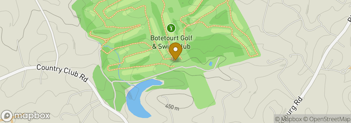 Map location: Botetourt Golf Club