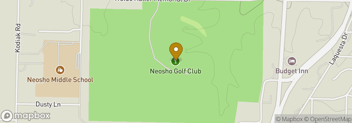 Map location: Neosho Golf Club