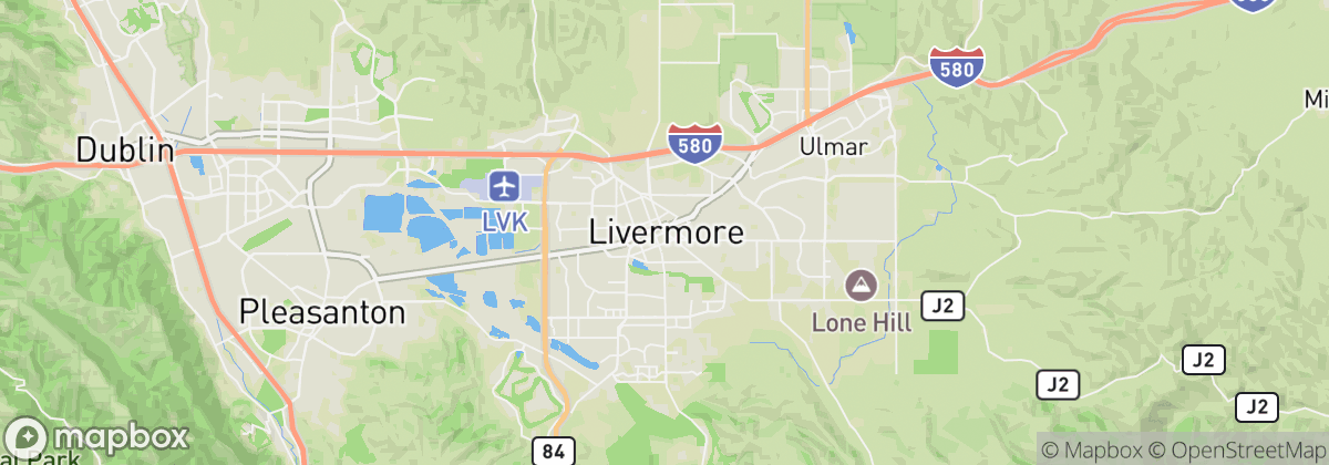 Map: Livermore, CA