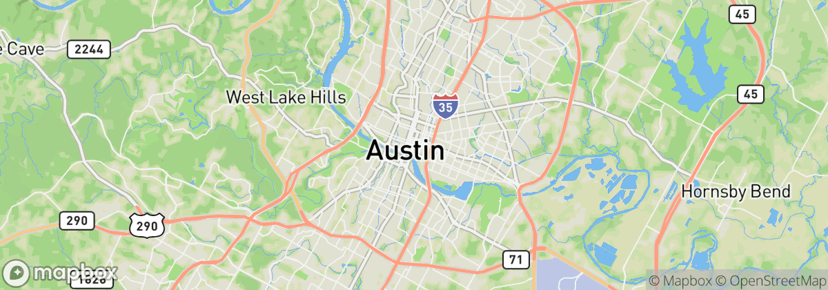Map: Austin, TX