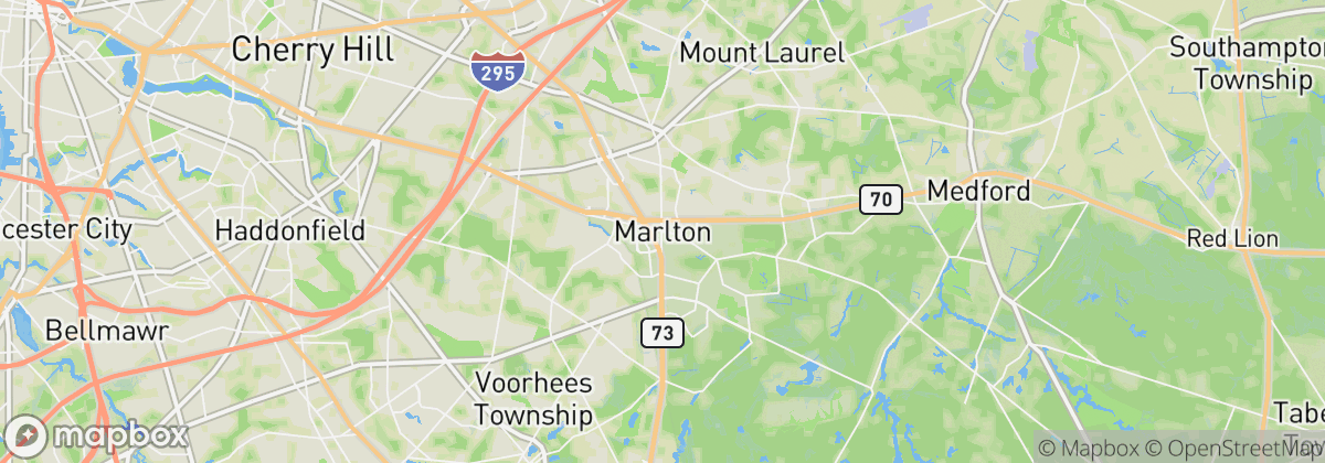 Map: Marlton, NJ