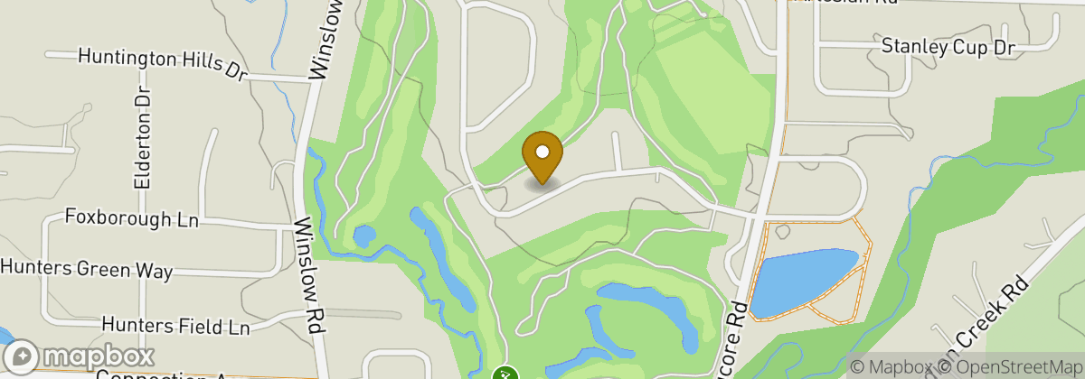 Map location: Hunters Ridge Golf Course