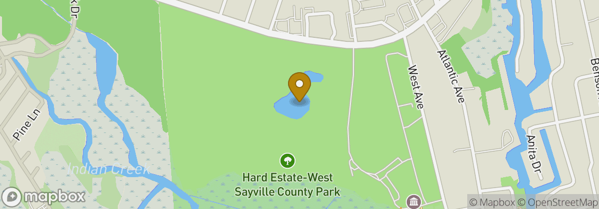 Map location: West Sayville Golf Course