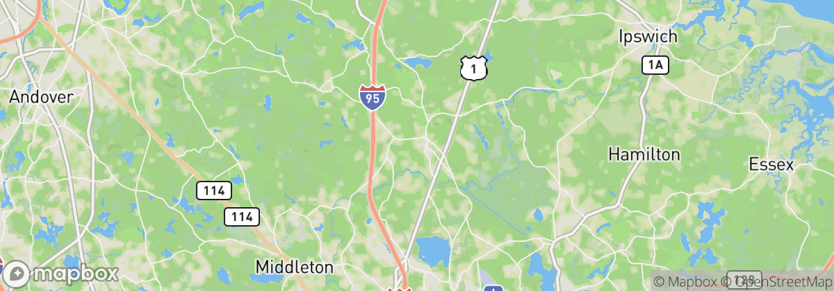 Map: Topsfield, MA