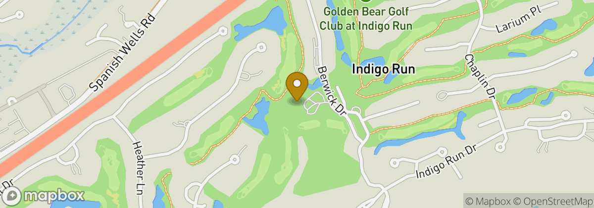 Map location: The Golf Club at Indigo Run