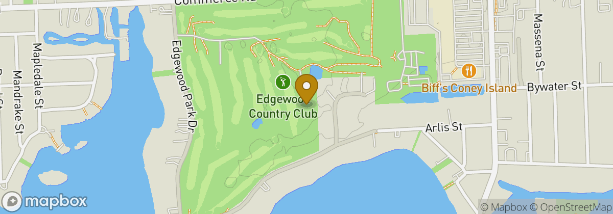 Map location: Edgewood Country Club