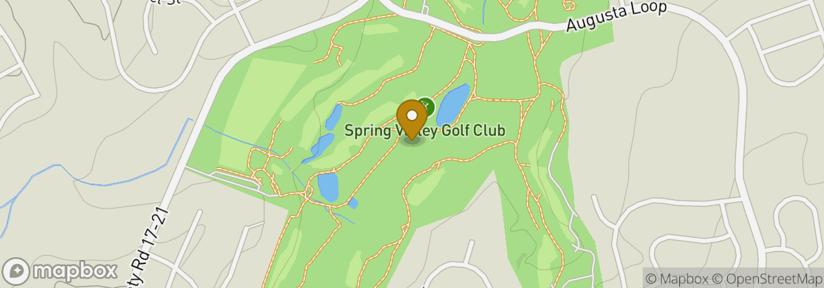 Map location: Spring Valley Golf Club