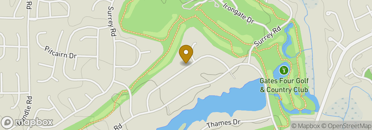 Map location: Gates Four Golf & Country Club