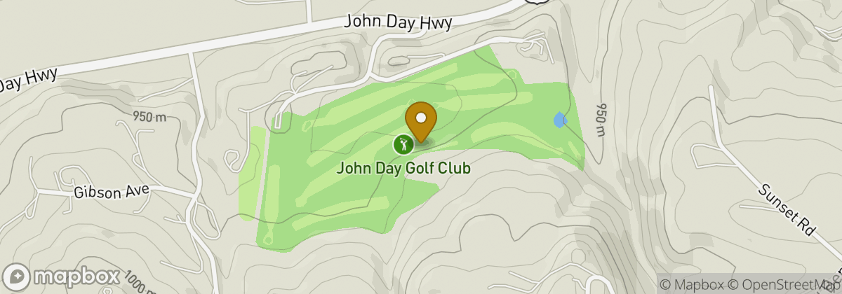 Map location: John Day Golf Club