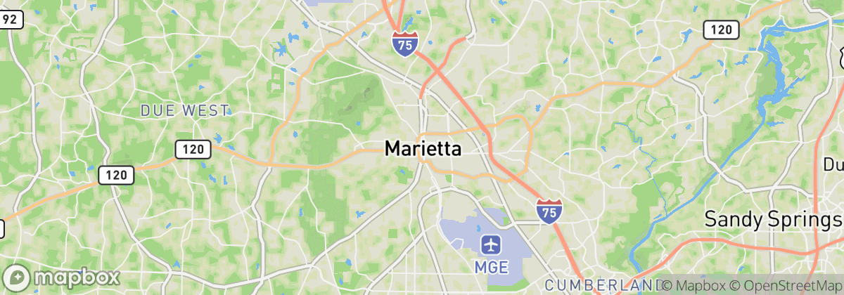 Map: Marietta, GA