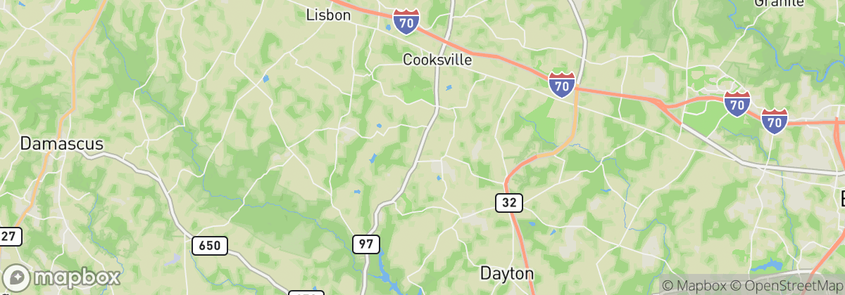 Map: Glenwood, MD