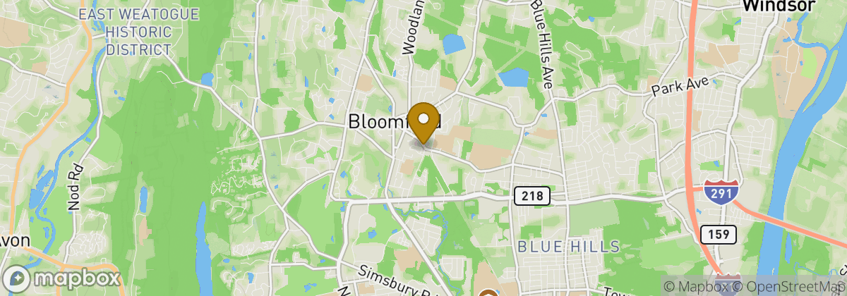 Map location: Bloomfield