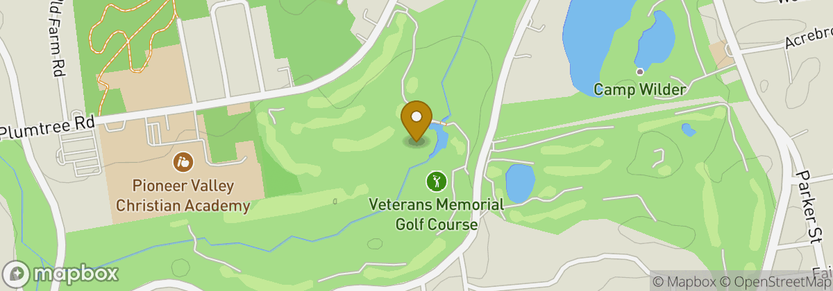 Map location: Veterans Memorial Golf Course