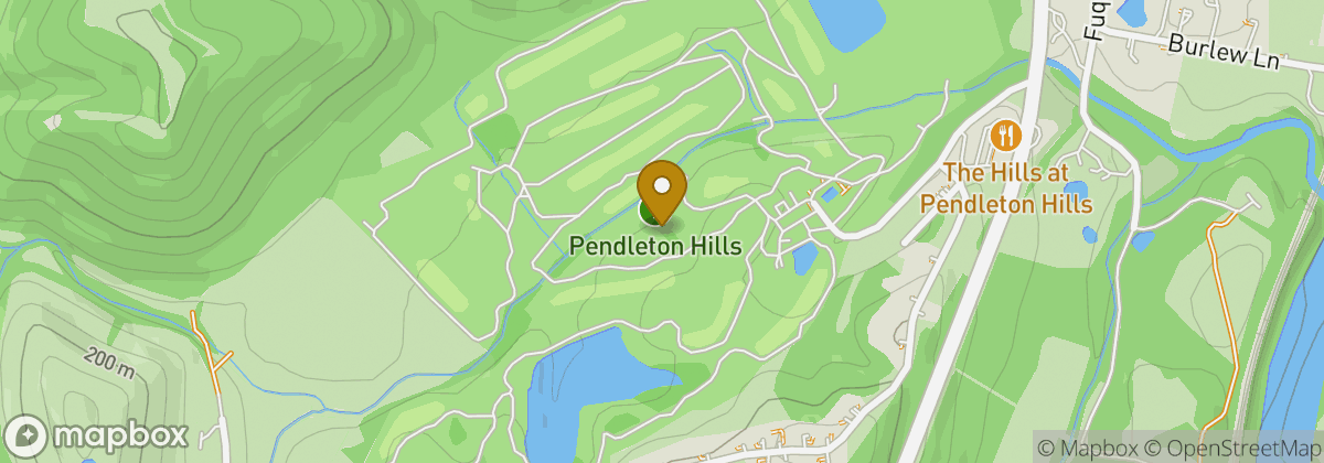 Map location: Pendleton Hills