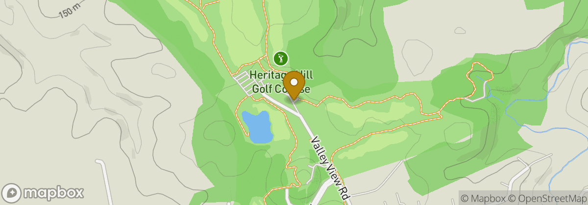 Map location: Heritage Hill Golf Course