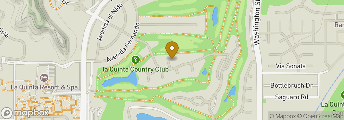 Map location: la Quinta Country Club