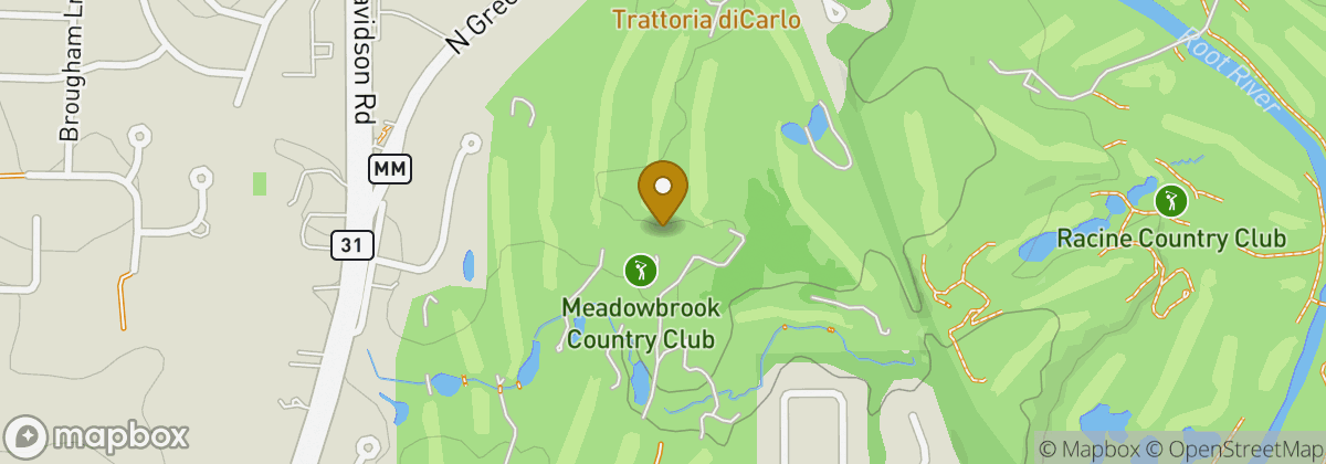 Map location: Meadowbrook Country Club