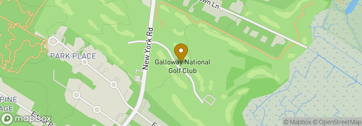 Map location: Galloway National Golf Club