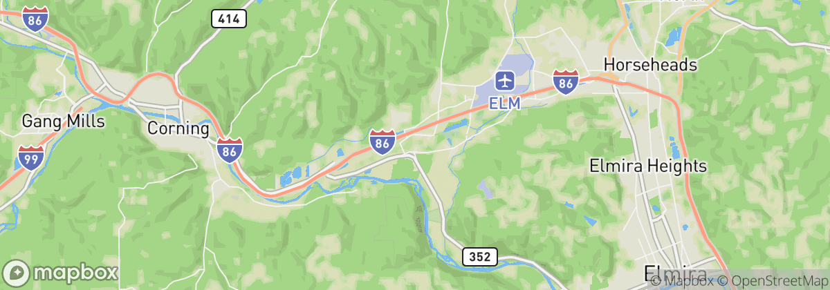 Map: Big Flats, NY