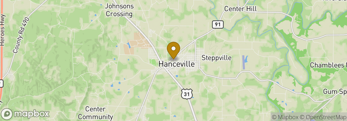 Map location: Cross Creek Golf Course