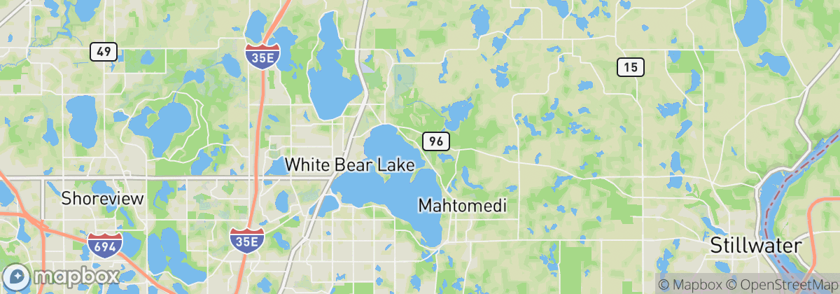 Map: Dellwood, MN