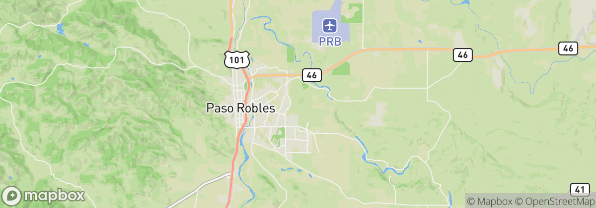 Map: Paso Robles, CA