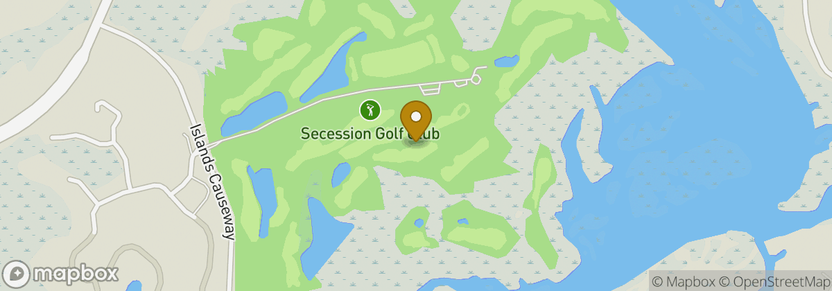 Map location: Secession Golf Club