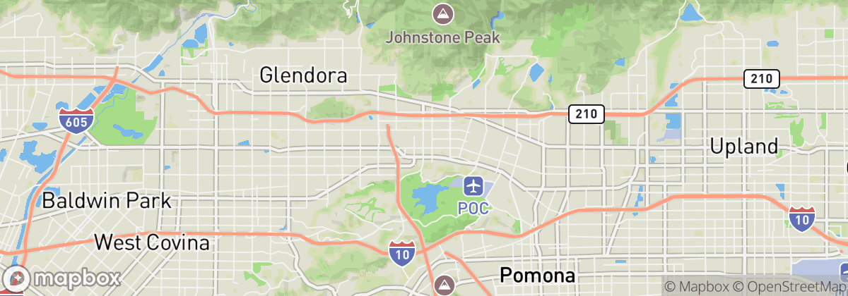 Map: San Dimas, CA