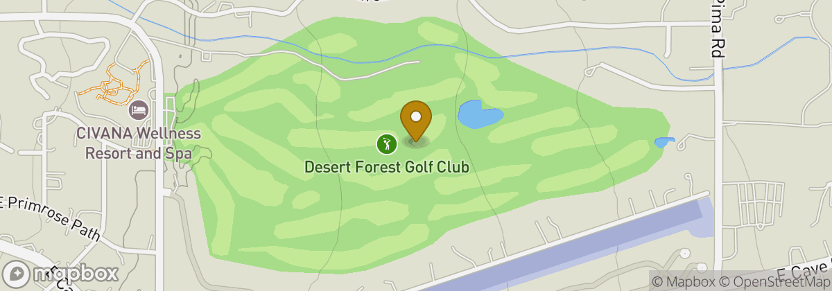 Map location: Desert Forest Golf Club
