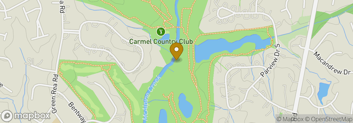 Map location: Carmel Country Club