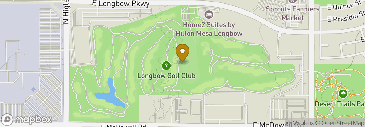 Map location: Longbow Golf Club