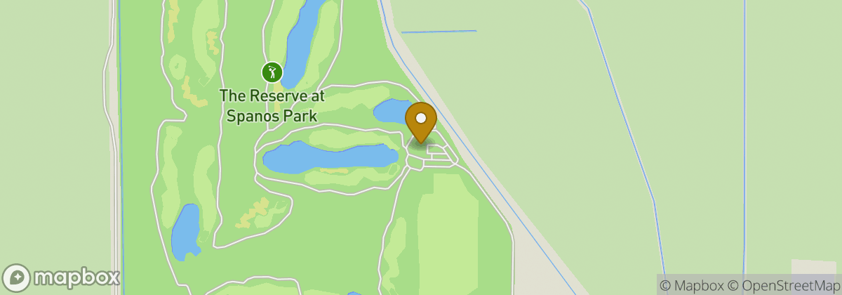 Map location: The Reserve At Spanos Park