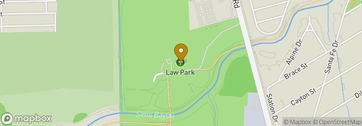 Map location: F.M. Law Park Golf Course
