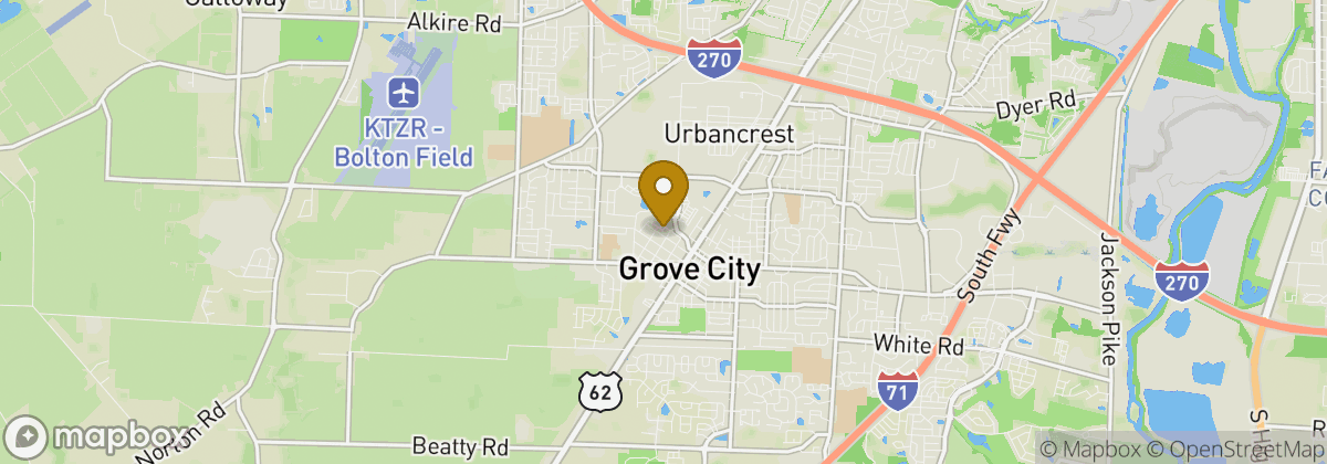 Map location: Hickory Hills Golf Club
