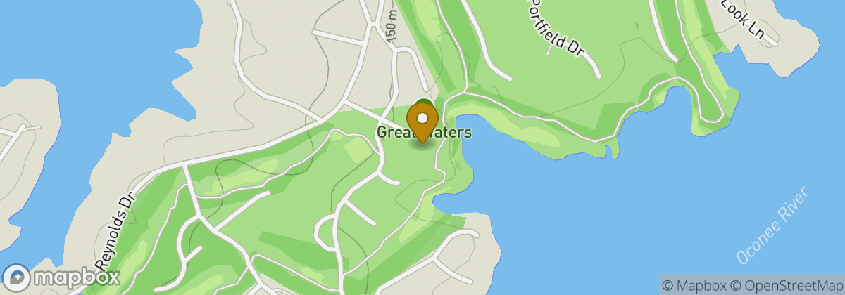 Map location: Great Waters Course at Reynolds Lake Oconee
