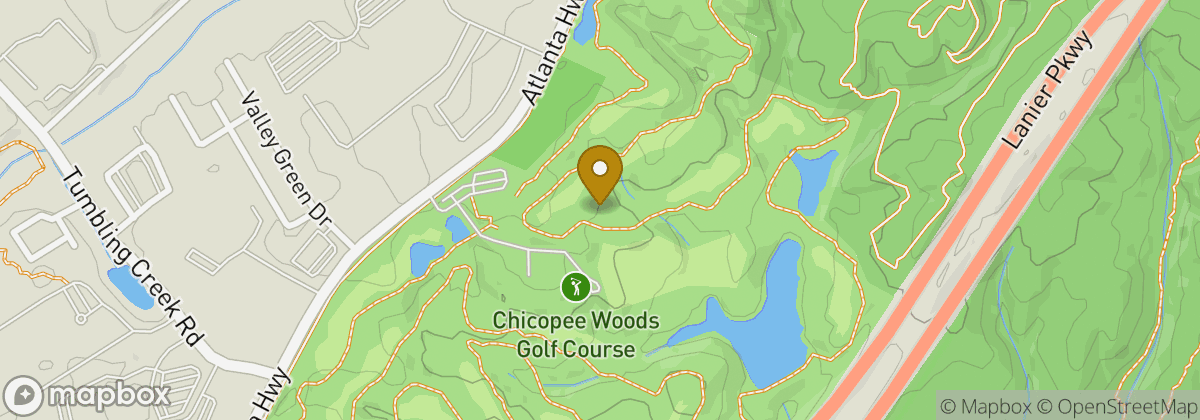 Map location: Chicopee Woods Golf Course