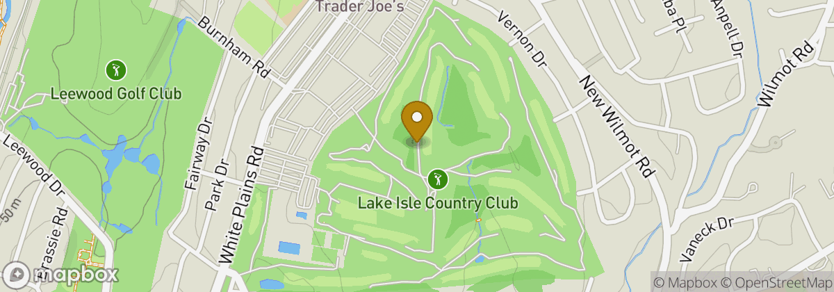 Map location: Lake Isle Country Club