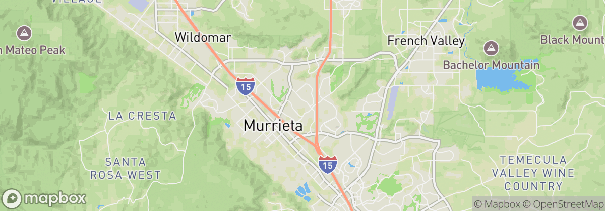 Map: Murrieta, CA