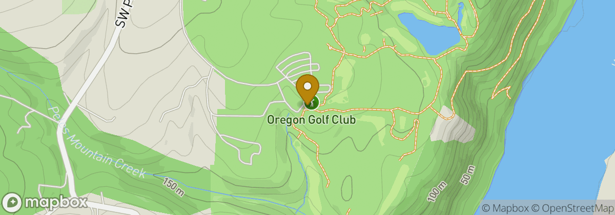 Map location: Oregon Golf Club
