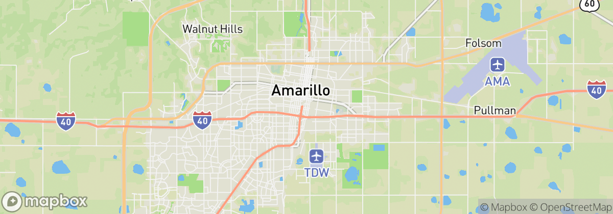 Map: Amarillo, TX