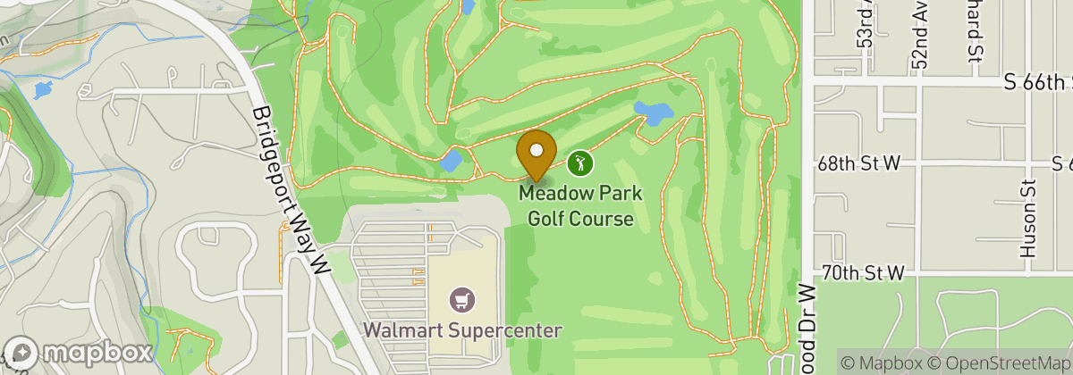 Map location: Meadow Park Golf Course