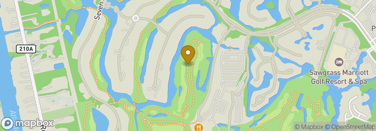 Map location: TPC Sawgrass