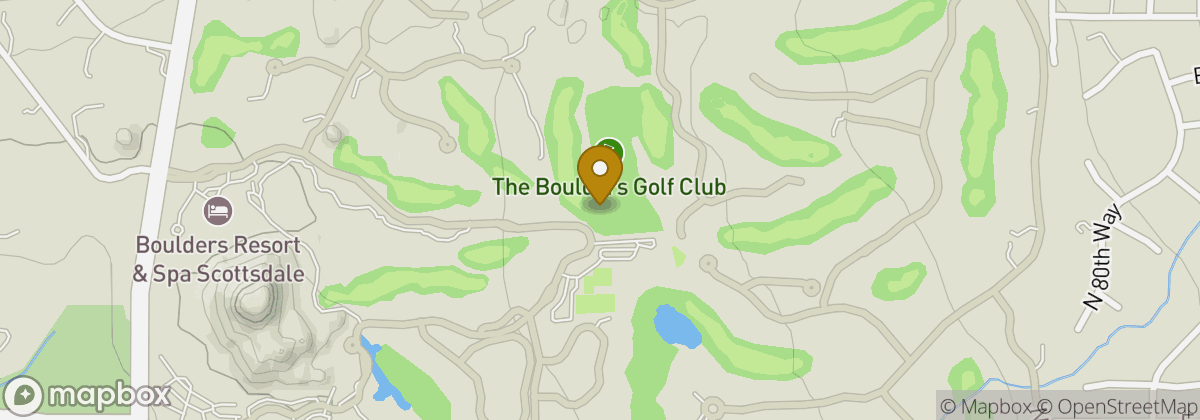 Map location: The Boulders Golf Club