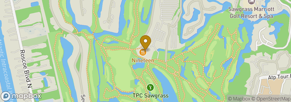 Map location: TPC Sawgrass - Dye's Valley Course