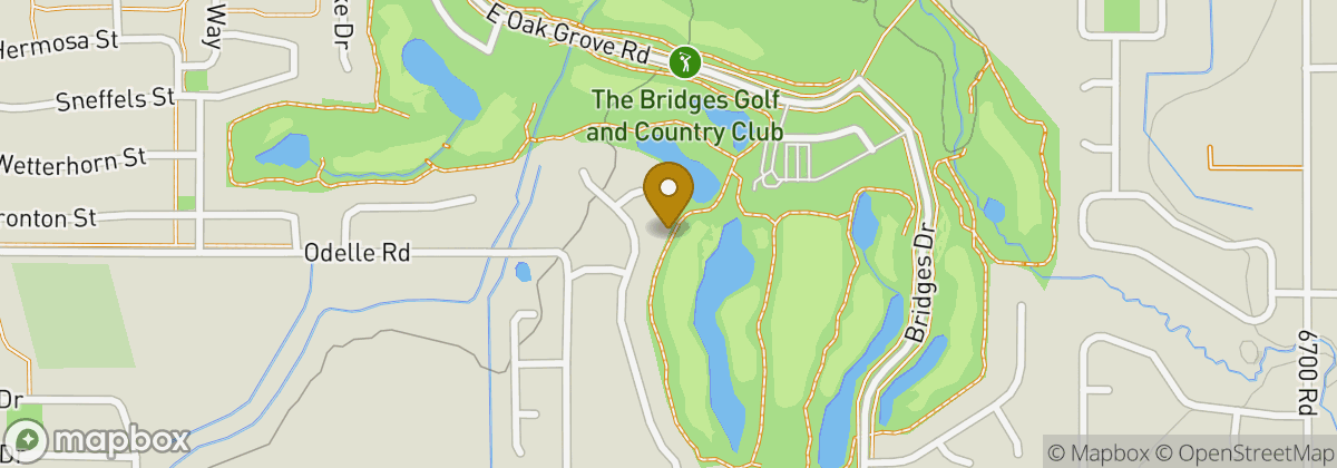 Map location: Bridges Golf & Country Club